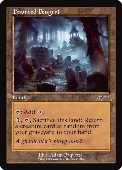 Tumbanegada embrujada Frente