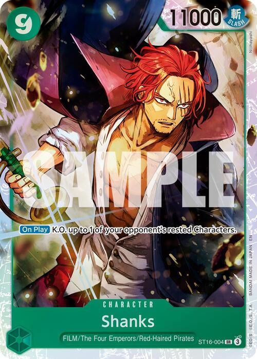Shanks Card Front