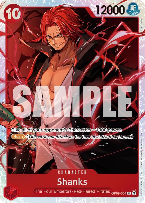 Shanks Card Front