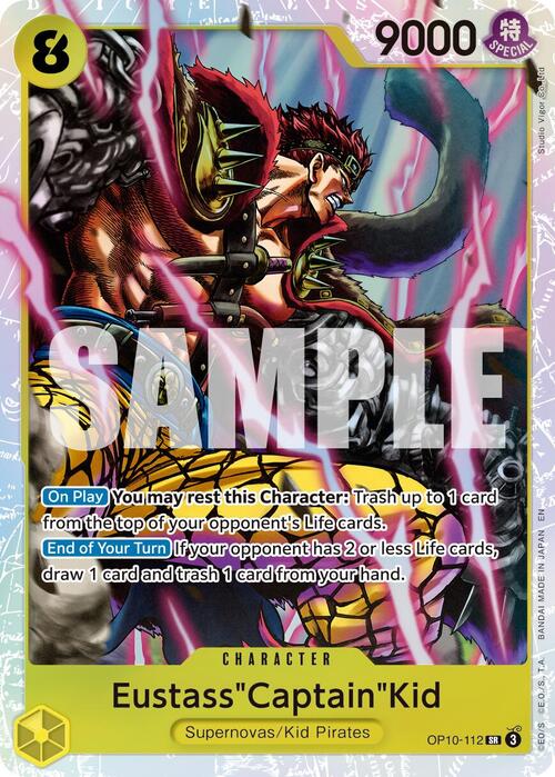 Eustass"Captain"Kid Card Front
