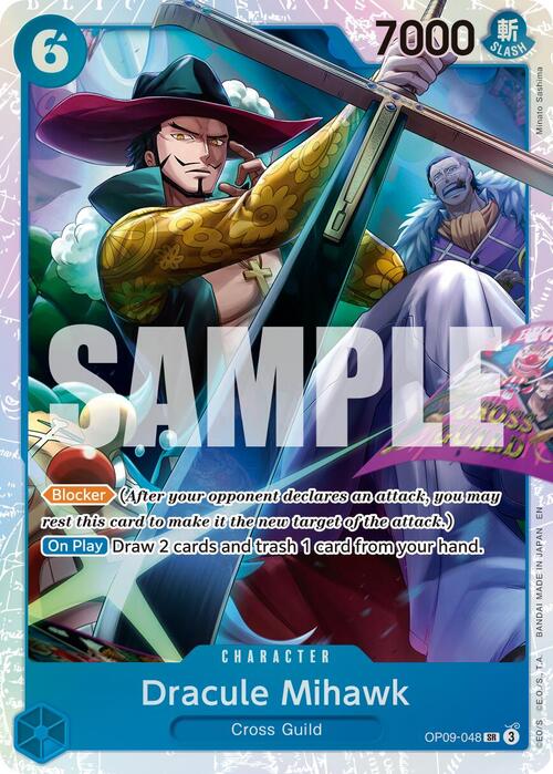 Dracule Mihawk Card Front