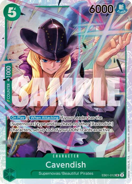 Cavendish Card Front
