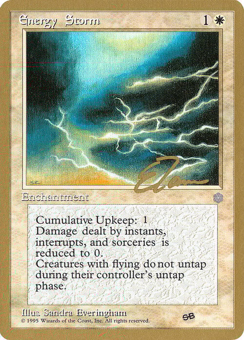 Tempesta d'Energia Card Front