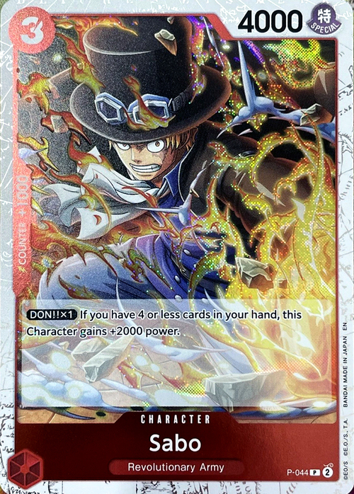 Sabo Card Front