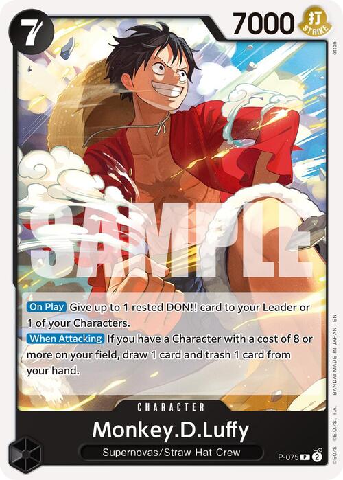 Monkey.D.Luffy Card Front