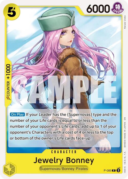 Jewelry Bonney Card Front