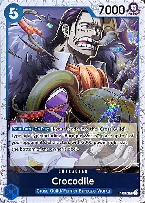 Crocodile Card Front