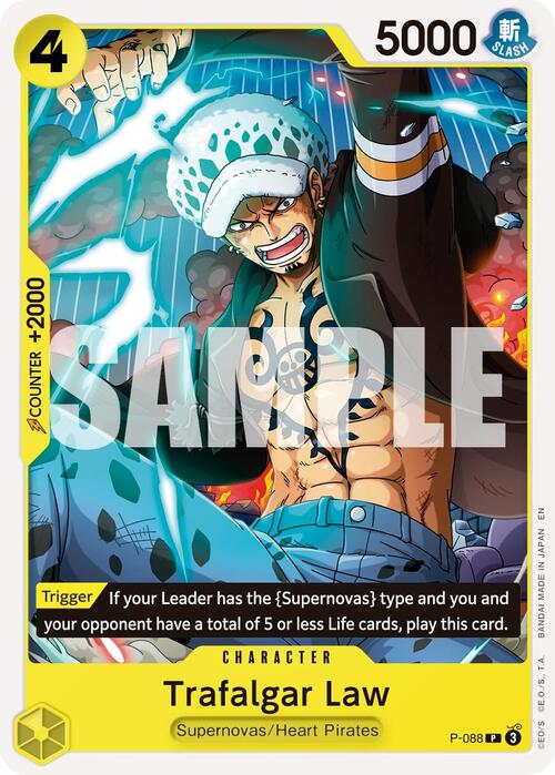Trafalgar Law Card Front