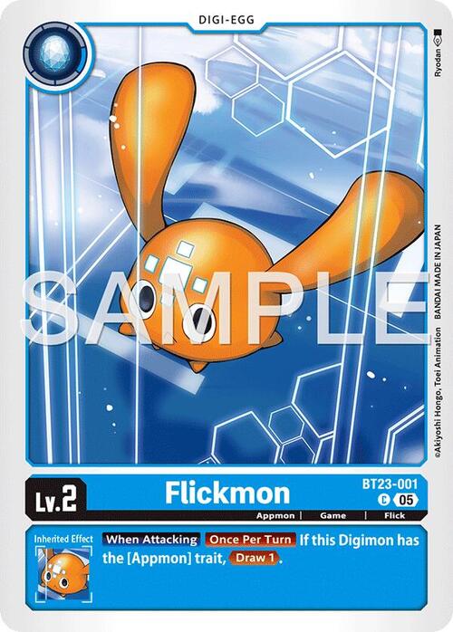 Flickmon Card Front