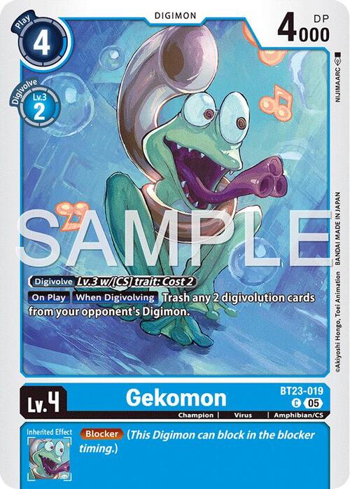 Gekomon Card Front