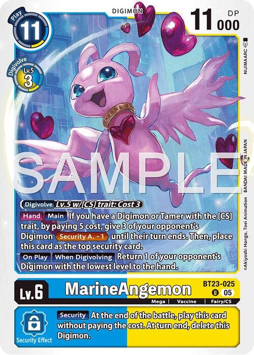 MarineAngemon Card Front