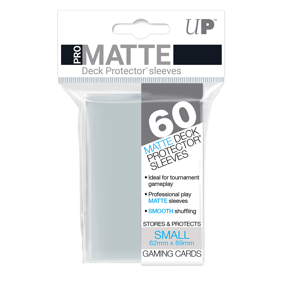60 Small Ultra Pro PRO-Matte Deck Protector Sleeves