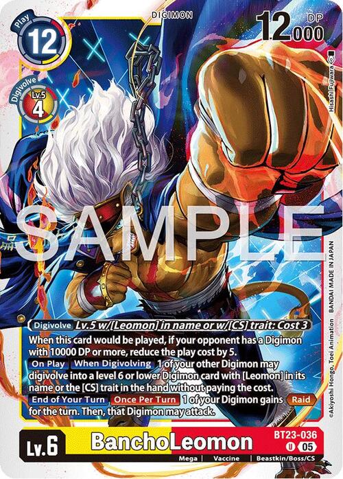 BanchoLeomon Card Front