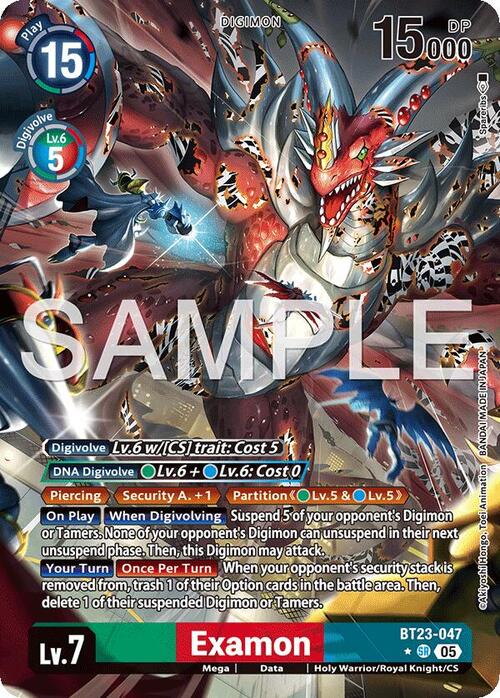 Examon Card Front