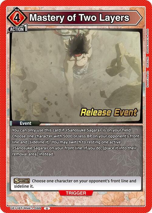 Mastery of Two Layers Card Front