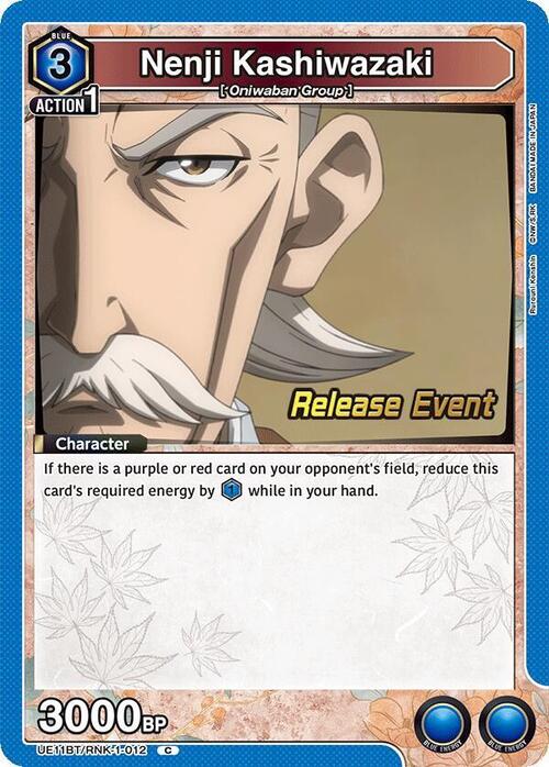 Nenji Kashiwazaki Card Front