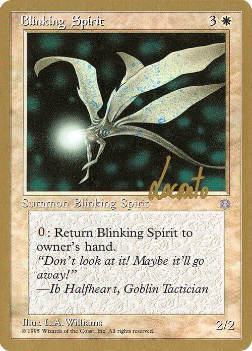 Spirito Intermittente Card Front