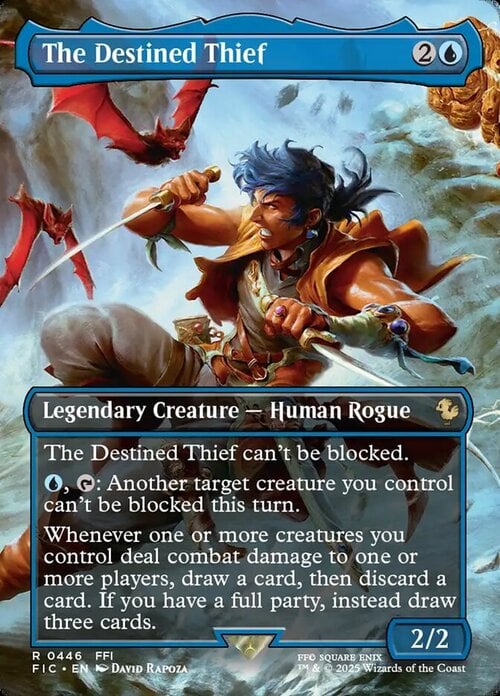 The Destined Thief Card Front