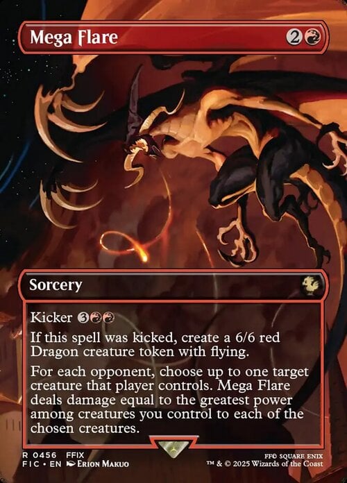 Mega Flare Card Front