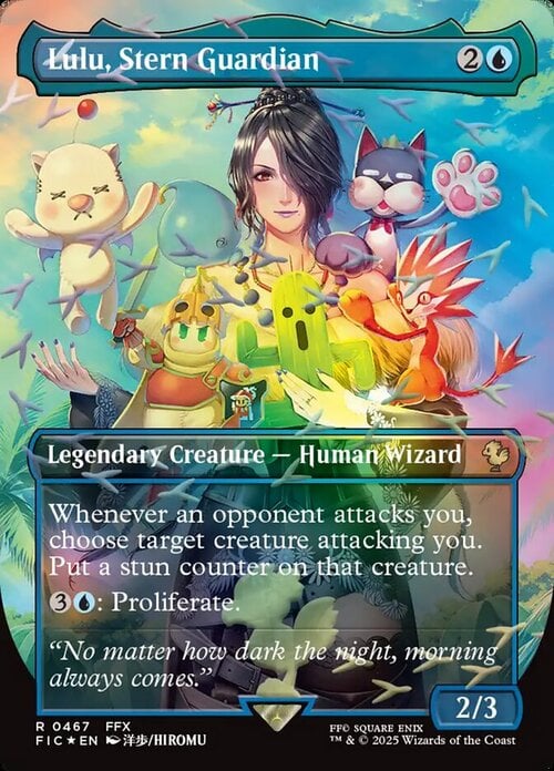 Lulu, Stern Guardian Card Front
