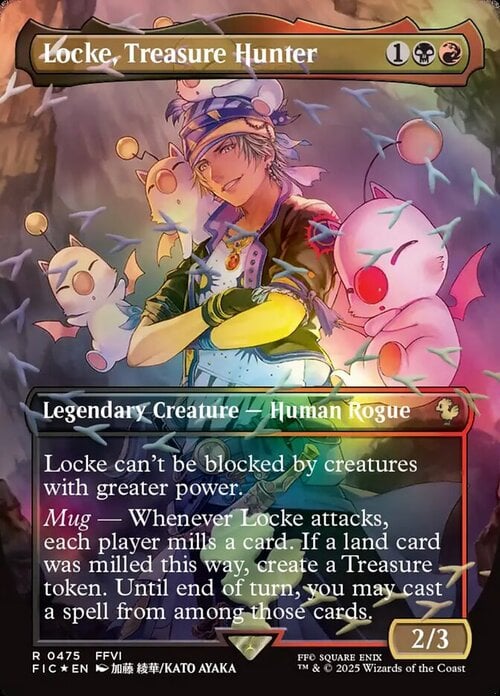 Locke, Treasure Hunter Card Front