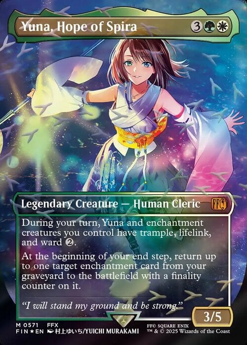 Yuna, Hope of Spira Card Front