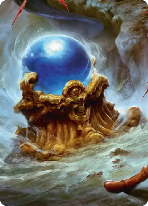 Art Series: Chaos Shrine's Black Crystal Card Front