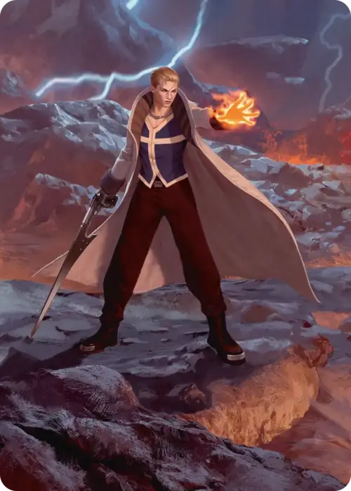 Art Series: Seifer, Balamb Rival Card Front