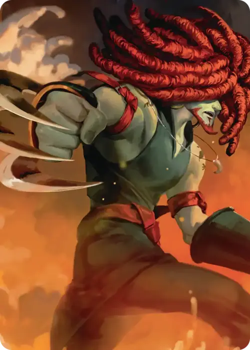 Art Series: Amarant Coral Card Front