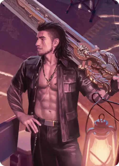 Art Series: Warrior's Resolve Card Front