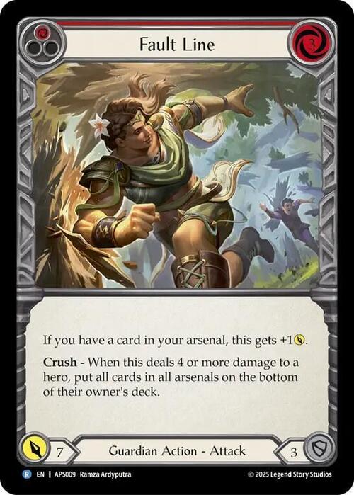 Fault Line Card Front