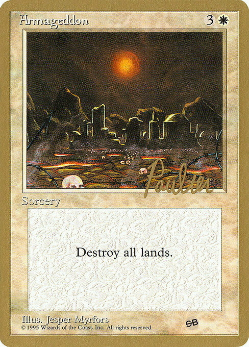 Armageddon Card Front