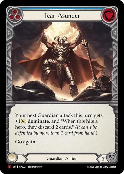 Tear Asunder Card Front