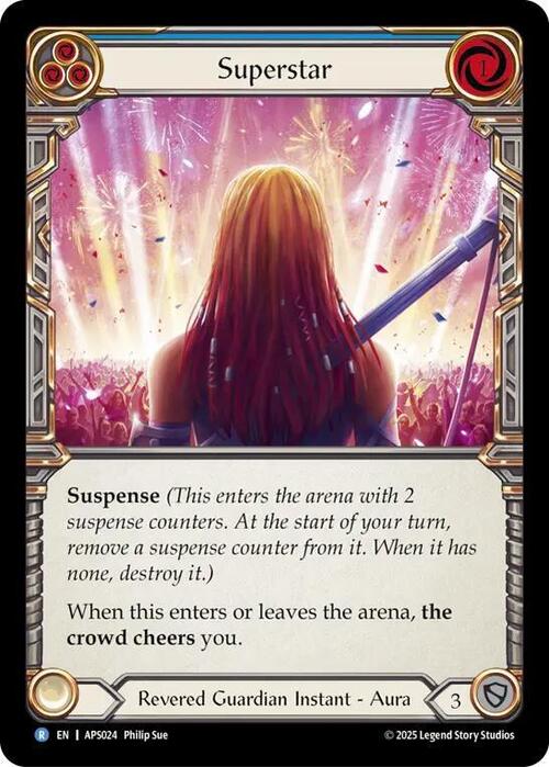 Superstar Card Front