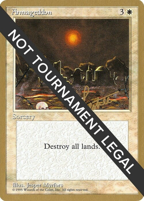 Armageddon Card Front