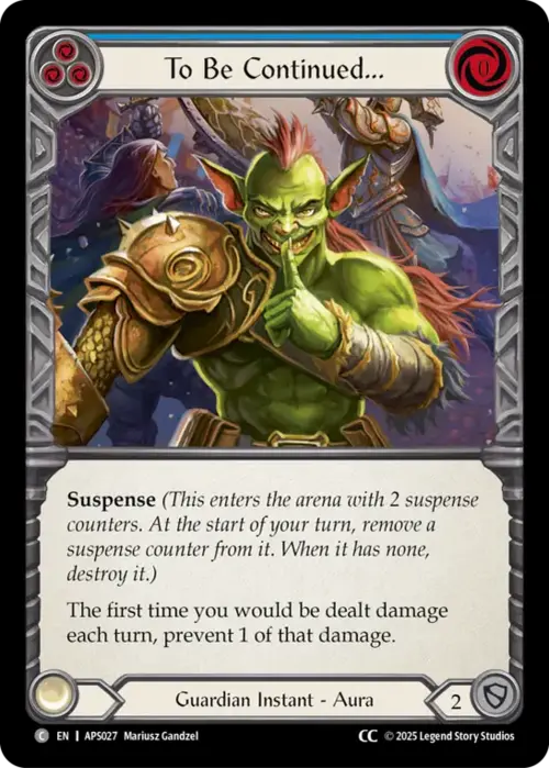 To Be Continued... Frente