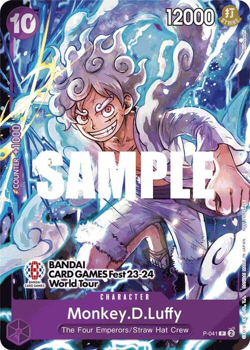 Monkey.D.Luffy Card Front