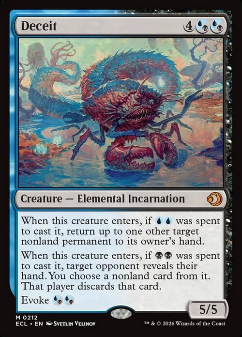 Deceit Card Front