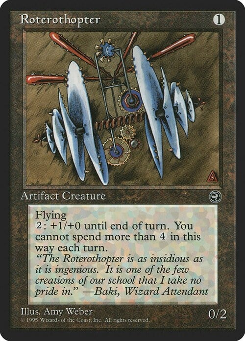 Roterothopter Card Front