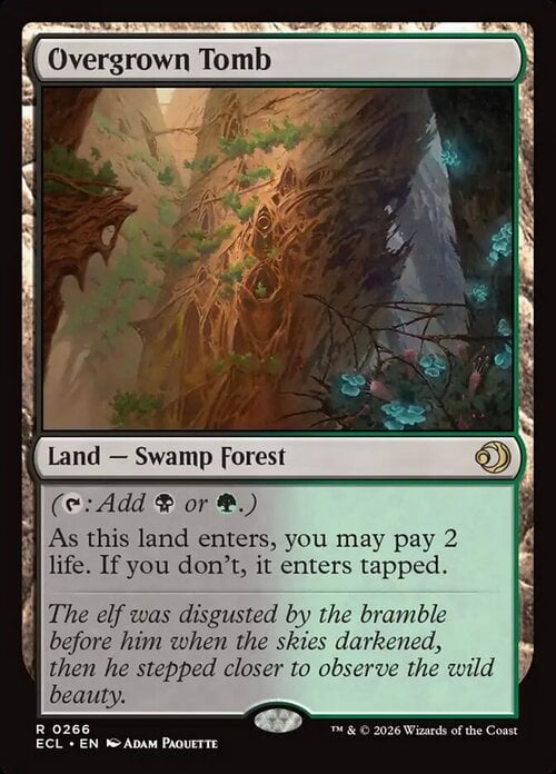 Overgrown Tomb Card Front