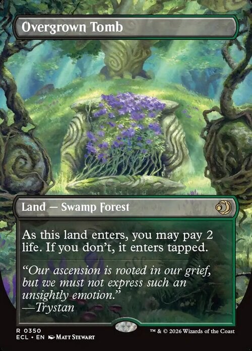 Tomba Infestata da Erbacce Card Front