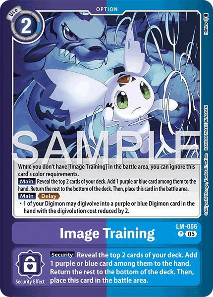 Image Training Card Front
