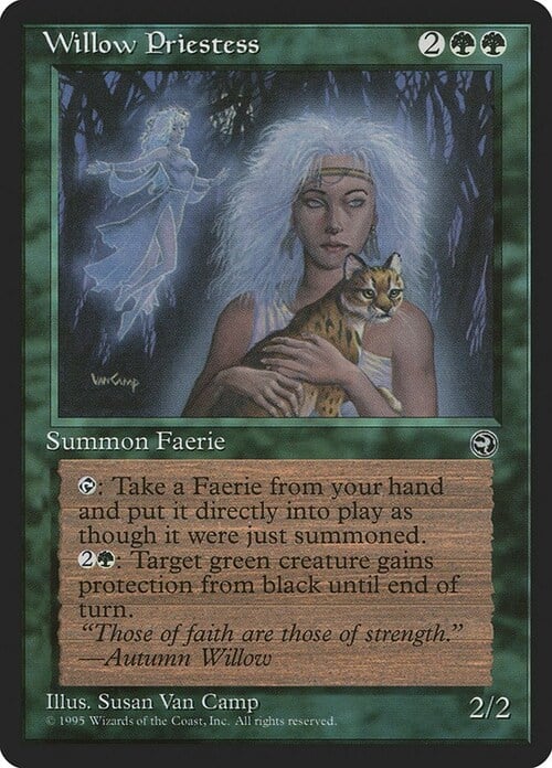 Willow Priestess Card Front