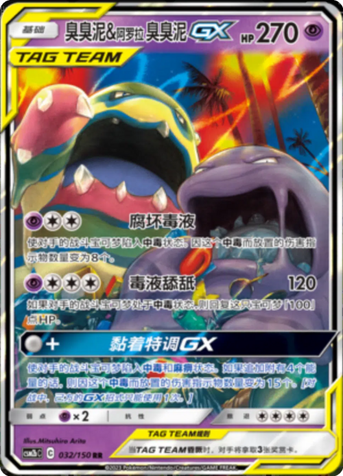 Muk & Alolan Muk GX Card Front