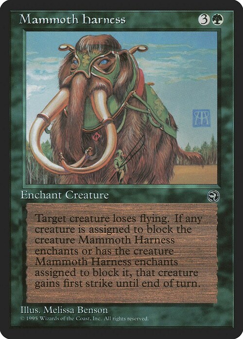 Mammoth Harness Card Front