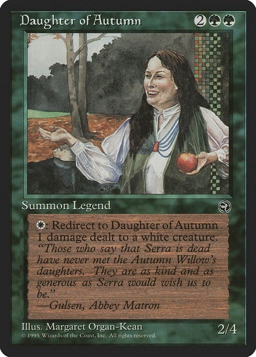 Daughter of Autumn Card Front