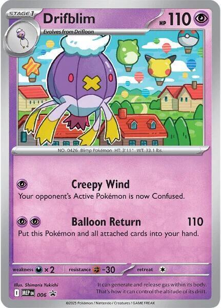 Drifblim Card Front