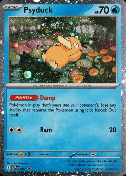 Psyduck Card Front
