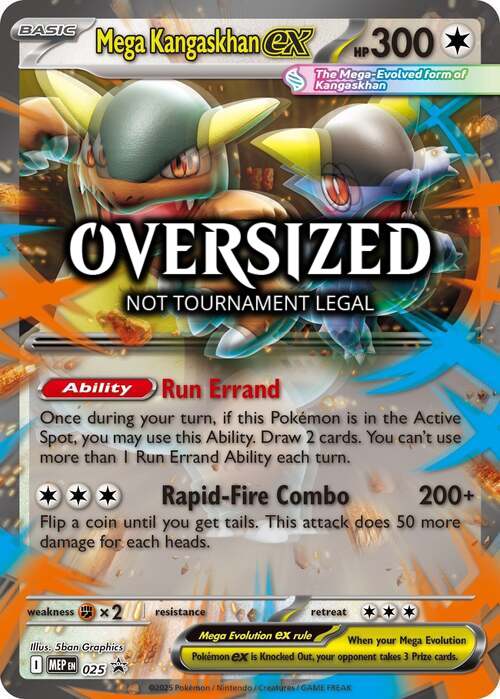 Mega Kangaskhan ex Card Front