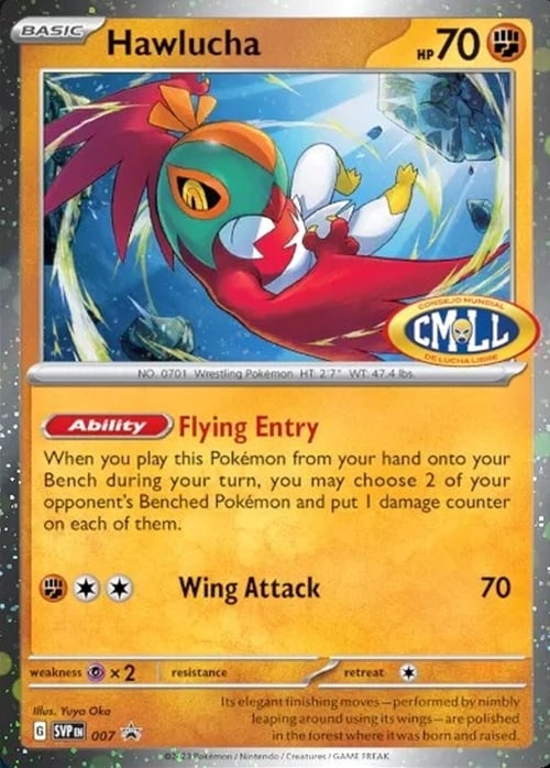 Hawlucha Card Front